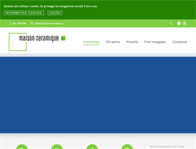 Tablet Screenshot of maisonceramique.it